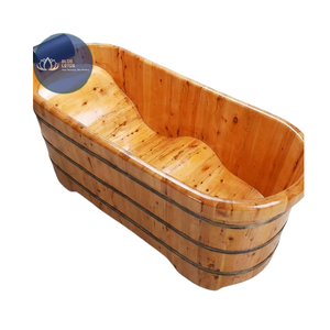 [BEST SELLING] Japanese Style Eco-Friendly Wooden Square Storage <b>Basket</b> <b>Handle</b> Multifunction for Home Decoration Blue Lotus - Product Image 1