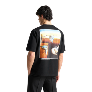Camiseta de manga corta con cuello redondo para hombre, estampado gráfico de foto panorámica en la espalda, estampado pequeño en el pecho, ajuste relajado, venta al por mayor, personalizada, OEM, camisetas de algodón tipo jersey - Product Image 4