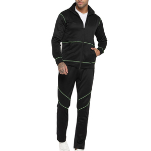 Conjunto Deportivo de 2 Piezas para Hombre – Camiseta Deportiva de Secado Rápido y Pantalones de Entrenamiento – Ropa Deportiva Transpirable para Gimnasio - Product Image 1