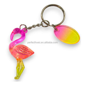 Fancy Colored Charms Souvenir Llavero que brilla en la oscuridad Artículos de la tienda de regalos - Product Image 2