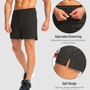 Pantalones Cortos Deportivos para Hombre, de Secado Rápido, para Gimnasio, Fitness, Entrenamiento, Culturismo y Running - Product Image 5