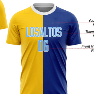 Uniformes de Fútbol Personalizados con Diseño Sublimado para Hombre, Ropa Deportiva Nueva - Jersey de Fútbol Corto Transpirable 100% Poliéster con Mangas Largas - Product Image 4