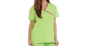 New Condition Women <b>Scrub</b> <b>Uniforms</b> High Quality Polyester Fabric Multi Color Waterproof Women <b>Scrub</b> <b>Uniforms</b> with Latest Style - Product Image 3