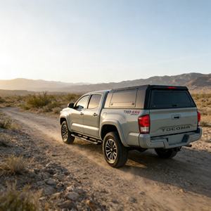 Cubierta de Aluminio para Camioneta Tacoma, Compatible con <span class=keywords><strong>Chevrolet</strong></span> Silverado, GMC Navara, RAM 1500, Cubiertas Rígidas Impermeables para Camionetas - Product Image 2