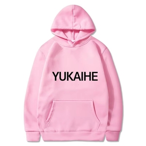 Sweat à capuche en molleton oversize pour femme, coupe longue et épaules tombantes, personnalisé 2026, avec logo imprimé en lettres grandes et délavé, brodé, décontracté, hiver - Product Image 2