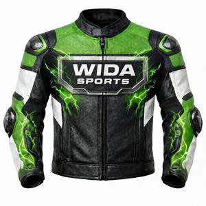 2026 Custom Design Genuine Leather Breathable Windproof Waterproof Plus Size Adult Motorbike Racing Jackets Sportswear - Product Image 6