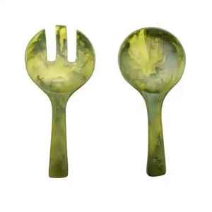 Cuchara para Servir Ensaladas de Diseño Moderno con Forma de Ángel, Hecha a Mano, Ecológica, Multicolor, de Resina de Primera Calidad, Utensilios de Cocina - Product Image 4