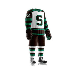Uniformes de Hockey sobre Hielo Ligeros en Oferta, Diseño Personalizado, Conjuntos de Equipo OEM de Última Generación Hechos en Pakistán para Hombre - Product Image 5