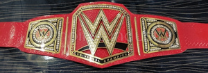 Cinturón de Campeonato de Lucha Libre Vintage VEMPIRE INDUSTRY, Hebilla de Aleación Chapada en Oro, Cinturón Personalizado de Cuero PU con Impresión por Transferencia de Calor - Product Image 2