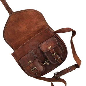 Bolsos de cuero de alta calidad al por mayor, tipo satchel, impermeables, transpirables, de material duradero, para portátiles, hechos en Pakistán. - Product Image 2