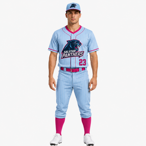 Uniforme de Béisbol Personalizado SALSTAR SPORTS, 100% Poliéster Transpirable, Impresión por Sublimación, Correa Ajustable, Alta Calidad - Product Image 2