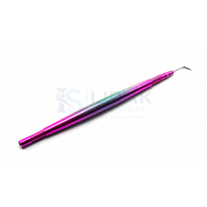 Outil professionnel d'isolation pour rehaussement de cils en acier inoxydable avec manche vert et rose pour lifting des cils - Product Image 4