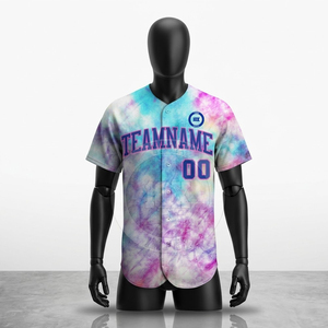 เสื้อเบสบอลคุณภาพสูงแบบกำหนดเองสำหรับทีมเบสบอล เสื้อเบสบอลน้ำหนักเบา MOQ ต่ำ เสื้อเบสบอลแห้งเร็ว - Product Image 2