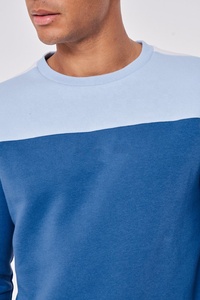 Sweat-shirt à col rond 100% coton unisexe personnalisé Sweat à capuche brodé épais Gsm Slim Fit pour hommes Vêtements pour hommes vierges - Product Image 5