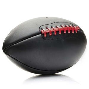 Ballon de rugby TORO SKINS - Matériel durable, toucher doux, couleurs et logos personnalisés pour l'entraînement professionnel et les jeux en intérieur/extérieur - Product Image 3