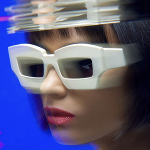 Customized Hip Hop Personalized <b>Sunglasses</b> Fashionable Street Photos Polygonal <b>Sunglasses</b> - Product Image 3