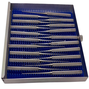 Juego de microganchos nerviales de acero inoxidable, instrumentos quirúrgicos dentales, kit de herramientas de precisión, certificado CE, clase I, kits de primeros auxilios para hospitales - Product Image 1