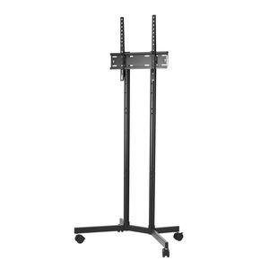 Carrello TV Mobile con Ruote, Supporto Monitor Portatile Regolabile in Altezza, Staffa TV su Ruote per Schermi da 32-65 Pollici, Capacità 88 Libbre - Product Image 1
