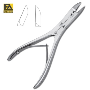 Pinzas Quirúrgicas Premium para Cortar Huesos, Rectas y Curvas, Ortopédicas, de Acero Inoxidable, Instrumento Manual, Certificación CE ISO13485 - Product Image 3