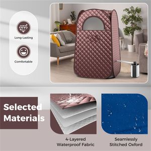 Coperta Sauna per Relax Domestico con Generatore di Vapore - Product Image 4