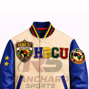 Veste universitaire légère pour homme HBCU, coupe confortable, veste universitaire personnalisée, veste de collège, veste universitaire sur mesure - Product Image 2