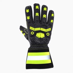 Guantes de Cuero de Alta Calidad para Campos Petroleros, Guantes de Protección contra Impactos para Uso en Exteriores, Venta al por Mayor en Pakistán - Product Image 3