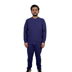 Conjunto Deportivo de Manga Larga con Cuello Redondo para Hombre, Informal, para Fitness, Jogging, Entrenamiento, con Estampado Moderno, a Precio Económico - Product Image 4