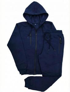 Conjunto Deportivo Informal de Moda para Hombre, Otoño e Invierno, Sudadera con Capucha y Pantalones de Color Sólido, Talla S-3XL, Ropa Deportiva para Hombre - Product Image 2