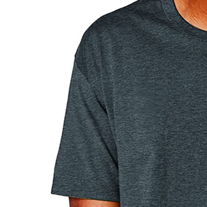 Camiseta de Cuello Redondo para Hombre, Premium, de Poliéster Suave, Transpirable, Estilo Casual Elegante, Manga Corta, Cómoda, para Uso Diario, con Pliegues - Product Image 6