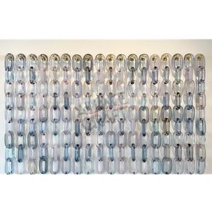 โซ่เรซิ่นใสหลากสีขนาดใหญ่สำหรับตกแต่งผนัง DIY และอุปกรณ์กั้นห้อง - Product Image 4