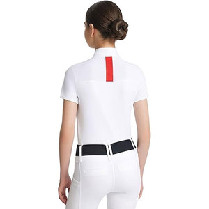 Luxury Polyester Cotton Mix Fabric With Excellent <b>Colour</b> Retention Soft Touch Wrinkle Resistant Finish Women Show Shirt - Product Image 6