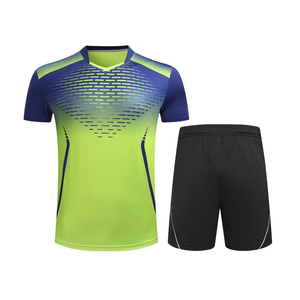 High Quality Custom <b>Table</b> <b>Tennis</b> Uniform Set Wholesale Team Sports Uniforms with OEM Sublimation Technique <b>Tennis</b> Uniforms - Product Image 1
