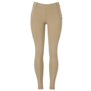 Pantalon d'équitation personnalisé avec logo, extensible dans 4 directions, chaud, taille haute, pour femmes - Product Image 1