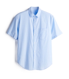 Chemise à manches courtes pour homme en coton 100% personnalisable, de haute qualité, respirante, décontractée, pour l'été - Product Image 5