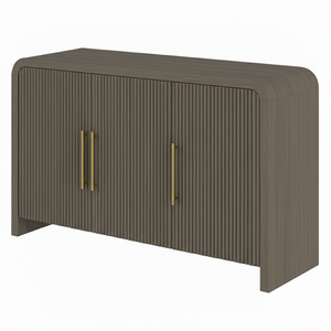 3 Doors Sideboard Coffee <b>Table</b> for Living Room Living Room Furniture <b>Table</b> Indoor Home Furniture Wood Furniture Wholesale Custom - Product Image 2