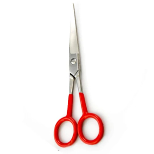 Ciseaux professionnels en acier inoxydable pour coiffeurs - Grade A+ Ciseaux de barbier pour droitiers à pointe arrondie 32 dents Moyen - Product Image 2