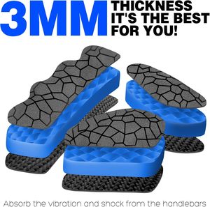 Gants de cyclisme - Gants de VTT à doigts entiers avec écran tactile et paume en silicone antidérapante - Gants de vélo de route et d'entraînement - Product Image 3