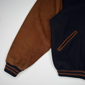 2025 High Quality <b>Men</b> Varsity <b>Jacket</b> Slim Fit College Fashion Design Stylish Basketball Custom Varsity <b>Jackets</b> OEM Service - Product Image 3