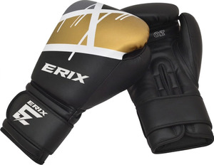Gants de boxe d'entraînement en cuir PU de qualité supérieure, protection UV, fermeture auto-agrippante pour MMA, fitness, entraînement au sac, sparring, usage intensif en salle de sport - Product Image 2