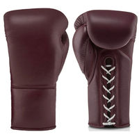 Gants de boxe d'entraînement imperméables en PU de haute qualité avec logo personnalisé et sangle de poignet réglable