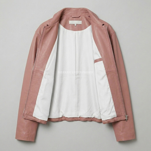Fabricant de vestes en cuir personnalisées pour hommes, vente en gros, col rabattu lisse, cordon de serrage à l'ourlet, vêtements d'extérieur coupe-vent, veste de coach - Product Image 3