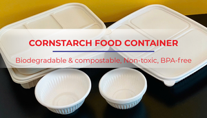 Cornstarch BPA Free Modern Biodegradable Eco Friendly Disposable Food <b>Storage</b> Container & Lunch <b>Box</b> for Hot Sale 2025 - Product Image 3