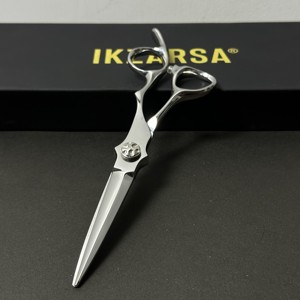 Ergonomic Barber Hair Cutting Scissors Professional Salon Stainless Steel <b>Shears</b> Sharp Safety Design for Advanced Styling - Product Image 5