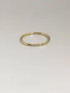 Anillo de Eternidad con 3 Perlas de Agua Dulce Talladas, Plata de Ley 925, Chapado en Oro Amarillo de 14K, Estilo Étnico para Mujer, Anillo de Boda - Product Image 4