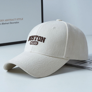 Casquettes de baseball en jean en gros pour hommes et femmes, broderie 3D de haute qualité, ajustables, à calotte rigide, style étudiant coréen, en tissu courant - Product Image 3