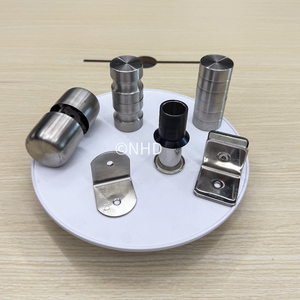 Serrure de porte de cloison de toilette en acier inoxydable, loquet de confidentialité pour accessoires de cabine de salle de bain publique et utilisation de salle de bain - Product Image 2