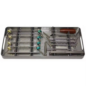 Tegra Surgical 20-Piece Orthopedic Mini-Micro Fragment Veterinary Surgery <b>Instrument</b> Kit Stainless Steel Manual CE ISO 13485 - Product Image 4