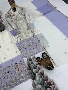 Nuevo lanzamiento: Vestidos de verano 2024 con estampado floral para mujer, venta al por mayor, ropa india y pakistaní, trajes pakistaníes - Product Image 2