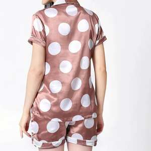 Conjunto de Pijama de Dos Piezas para Mujer 2026, Ropa de Dormir Ligera con Rayas, Camiseta y Pantalón de Algodón 100% para el Hogar - Product Image 2