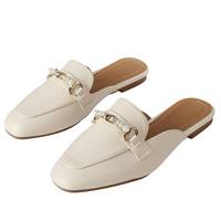Mocassins pour femmes en cuir de vachette personnalisés, respirants, formels, à enfiler, décontractés, confortables, durables, légers, à talon plat et à boucle